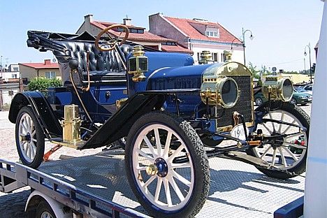Ancient cars exhibition from Warsaw